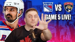 Stanley Cup Playoffs - Florida Panthers vs New York Rangers Game 5 LIVE w/ Steve Dangle