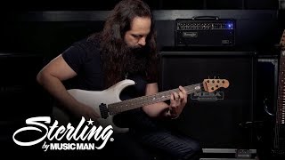 Video voorbeeld van "John Petrucci Demos His Sterling by Music Man JP160"