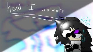 [ FlipaClip + Xrecorder ] How i animate || Im back from the break :3 // Read Desc