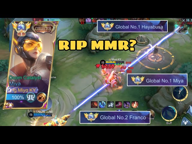 Global 1 Miya & Global 2 Franco vs Global 1 Hayabusa ft Spade,Kimoba‼️RIP MMR❓ class=