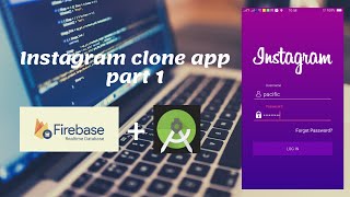 Instagram clone app with firebase part-1 (add firebase in our project)#Androiddeveloper#firebase