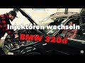 Defekte Injektoren wechseln beim BMW E46 320d M47 // Learning by viewing