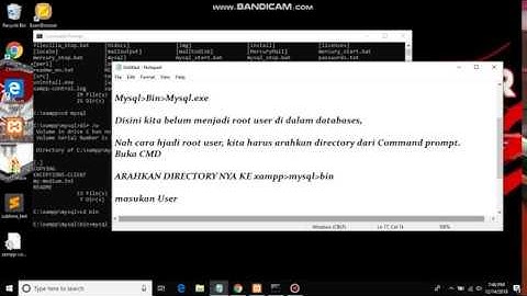 Cara Mengubah Akses User setting Database MySql