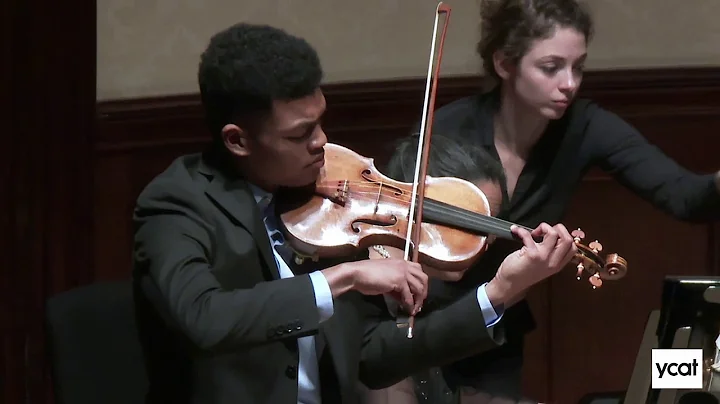 Randall Goosby - Brahms Violin Sonata No  2 in A, ...