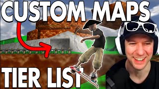 CUSTOM MAPS TIER LIST (60+ MAPS) IN THUGPRO!