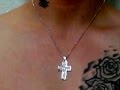 CROSS NECKLESS（SILVER） ユニセックス対応　クロスネックレス Type3　8,000円