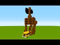 Minecraft: How To Make A Siren Head Chasing a School Bus Statue
