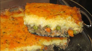 How to make Mashed Potato and Beef Casserole