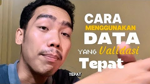 Cara Menggunakan Data Validation Excel + HLOOKUP Secara Tepat! (Tutorial Pemula)
