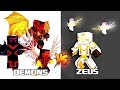 Season 6 Part 4 HELL PRISON ESCAPE: Zeus Vs Demons -Minecraft Animation