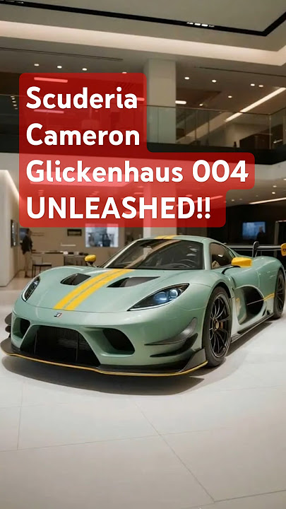 SCG 004 UNLEASHED! The $460K Supercar That’s Beating Ferrari at Its Own Game! #supercars