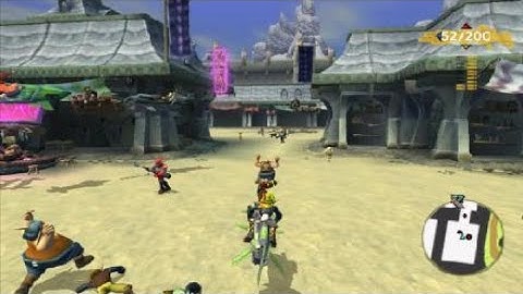 Jak II Part 14. Dodging mines and rescuing Lurkers.