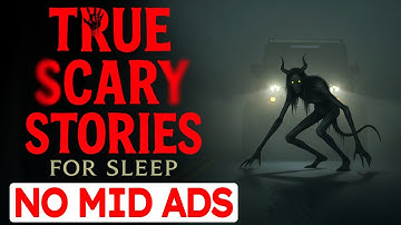 7 HOURS of TRUE Scary Stories for Sleep | 🛑 NO MID ADS | Gentle Rain Sounds | Black Screen | Vol 22