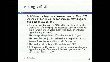 Session 22: Natural Resource Options and the Option to Expand
