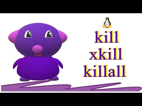 kill xkill killall linux