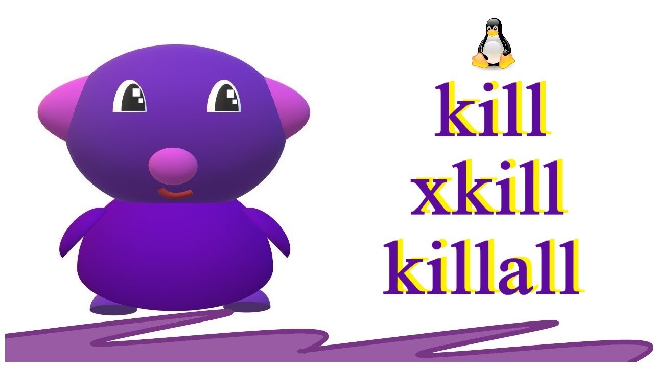 kill xkill killall linux