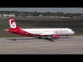 Air Berlin Airbus A321-211 D-ABCJ AB 2543 taxiing *close up* at Berlin Tegel airport