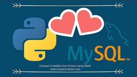 Python en MySQL-zelfstudie