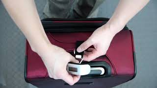 ميزان الكتروني للشنط, صغير الحجم وخفيف الوزن, مفيد للإستخدام في السفر