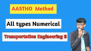 Design of Flexible Pavement Using AASHTO Method Part 1 I Numerical I By Dipak Dahal