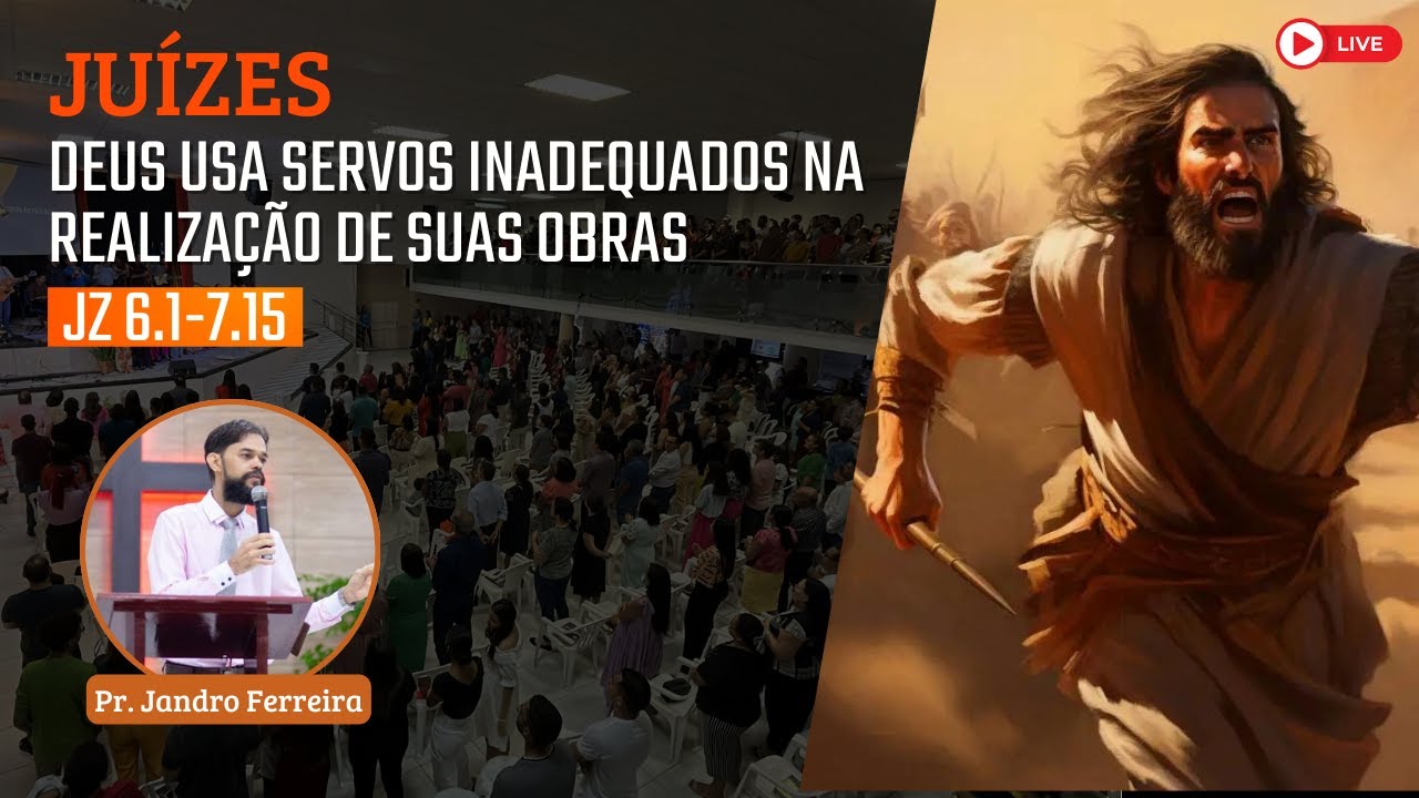 IBG Celebração | 27.03.2022 // Juízes 6.1-7.15 com Pr. Jandro Ferreira
