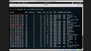 WiFi Scanning [using Kali] screenshot 5
