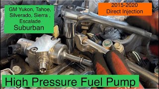 High Pressure Fuel Pump Replacement Yukon Tahoe Suburban Sierra,Silverado, Escalade GM P0175, P0172