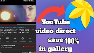 How to save YouTube video in gallery screenshot 3