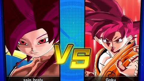 Dragon Ball - Xenoverse : ssgss female broy vs ssjg goku