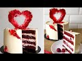 VÖRÖS BÁRSONY torta ❤️- Red velvet cake - BebePiskóta