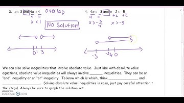 Unit 0 Day 13-Solving Absolute Value Inequalities