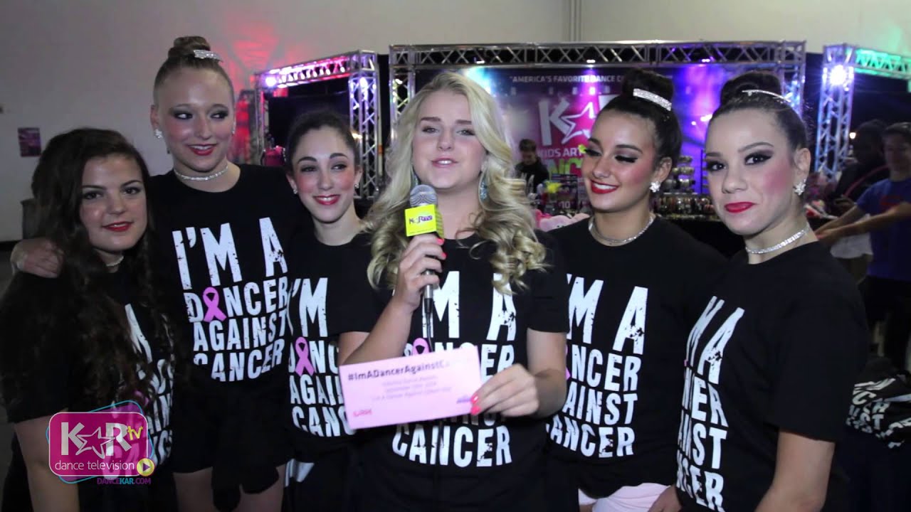 "I'm A Dancer Against Cancer" Selfie