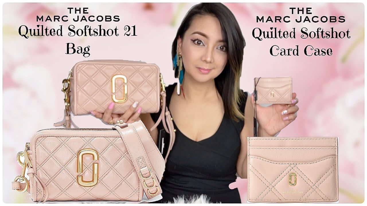 MARC JACOBS Softshot 21 Quilted Crossbody