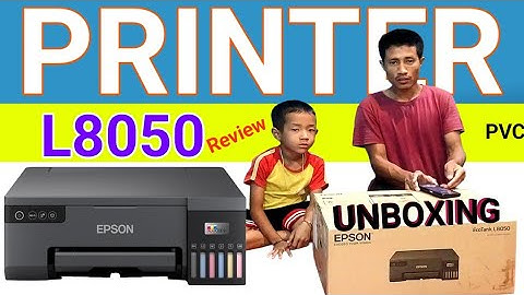 🔥 Eption L8050 Printer Setup in Manipuri - Full Printer Starting 2025