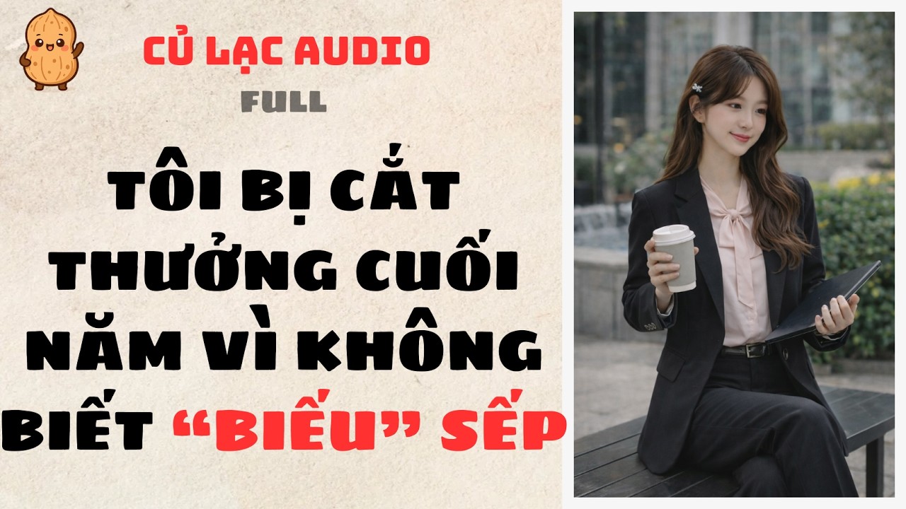 #132 TÔI BỊ CẮT THƯỞNG CUỐI NĂM VÌ KHÔNG BIẾT “BIẾU” SẾP | AUDIO FULL #truyenaudio #audio