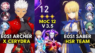 Download Lagu E0S1 Archer \u0026 E0S1 Saber | Memory of Chaos Floor 12 (3 Stars) | Honkai: Star Rail 3.5 MP3 Download Lagu E0S1 Archer \u0026 E0S1 Saber | Memory of Chaos Floor 12 (3 Stars) | Honkai: Star Rail 3.5 MP3