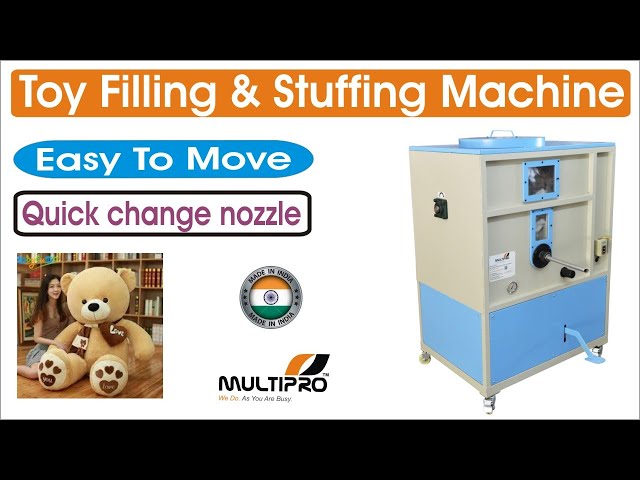 Soft Toy Stuffing Machine / Teddy Bear Making Machine / Plush Toy