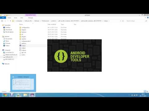 Android Tutorial 1 How to install eclipse to develop android application