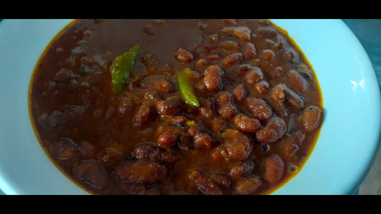 RAJMA MASALA RECIPE RED BEAN RECIPE PUNJABI STYLE YouTube