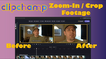 Clipchamp.com: How to Zoom-in/Crop Your Footage