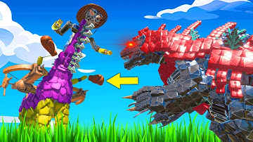 Can this Armored MONSTER Defeat Mecha GODZILLA In ARBS?