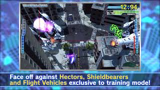 Trailer of the Free DLC "TRAINING MODE" in the game "EARTH DEFENSE FORCE 4.1 WINGDIVER THE SHOOTER"