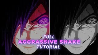 Aggressive shake tutorial | alight motion