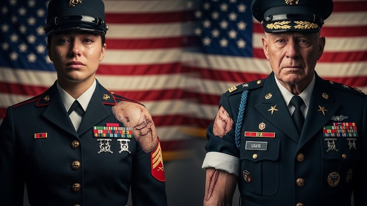 Marines MOCKED Her Scars... Then The General Revealed His Own And Everyone FROZE! 😭🇺🇸