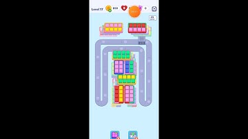 Color Cube Match Sort Puzzle - Level 17