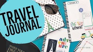 Turning a Mini Happy Notes into a Paris Travel Journal! // Vacation Plan with Me