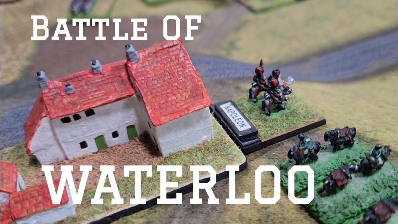 Battle of Waterloo - 6mm Napoleonic Wargame - 