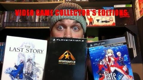 VIDEO GAME COLLECTORS EDITIONS (part 1) | Scottsquatch