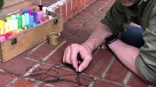 David Zinn brings sidewalk art to Laguna Beach