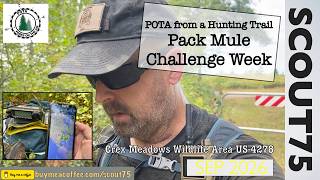 Pack Mule POTA From A Hunting Trail